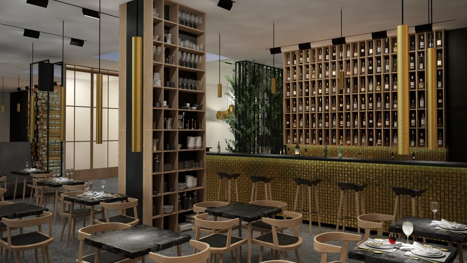 Projekt konkursowy Restauracji